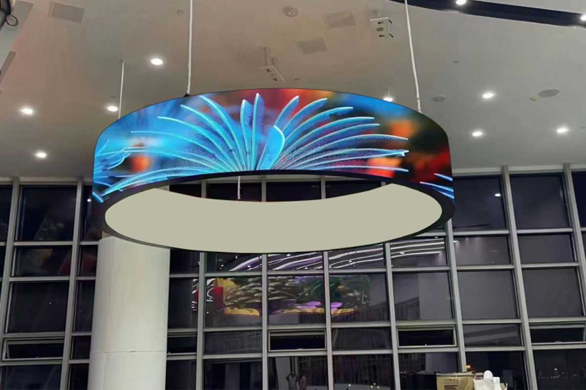 Office building display screen project