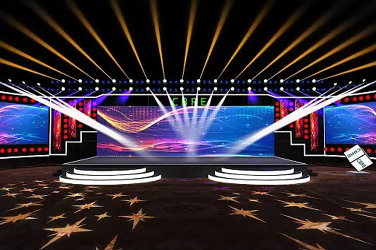 Stage display screen project