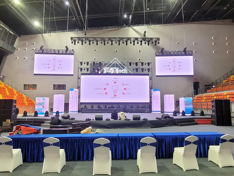 Indoor transparent screen