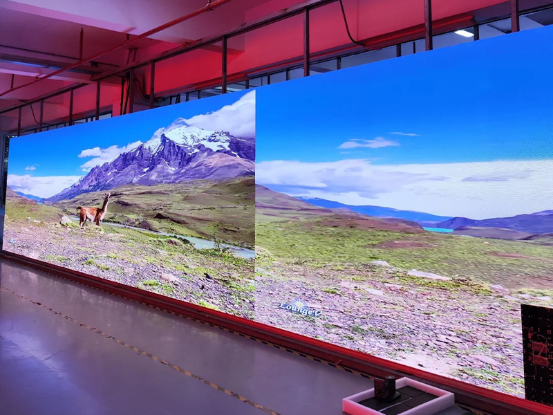 Indoor conventional display screen