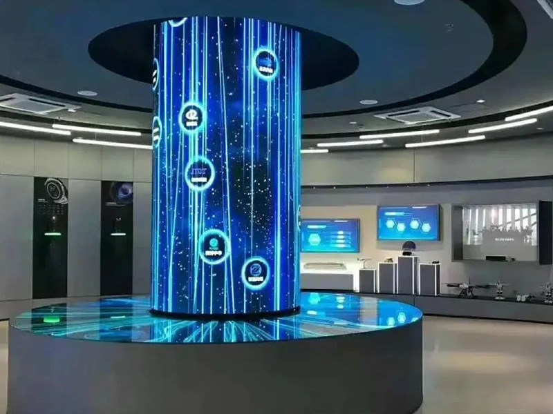 Cylindrical screen