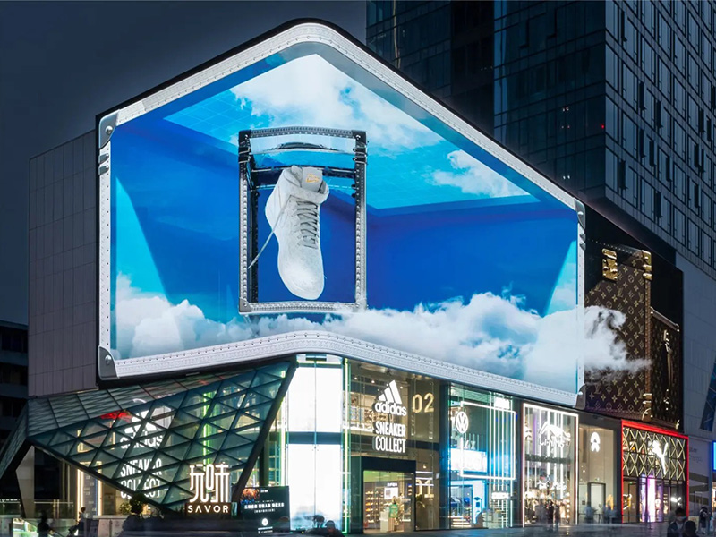 LED outdoor light strip screen