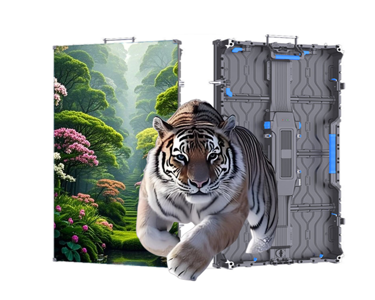 Outdoor rental screen